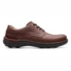 magasin en ligne france Chaussure à Lacets Clarks Men Nature Three Mahogany Leather 28