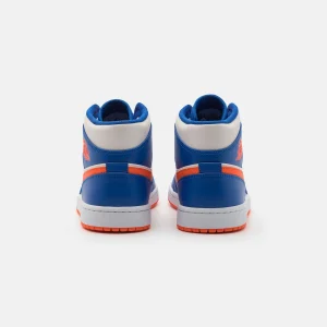 Air Jordan 1 Mid Wht – Baskets Montantes – Game Royal/Phantom White/Rush Orange marque moins cher 12