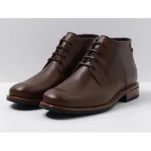 Chaussure à Lacets Wolky Homme Montevideo Velvet Leather Brown beauté 10