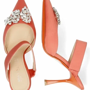 MELVIN & HAMILTON Letizia 1 Peach Accessory – Mules – Rosa prix pas cher 10