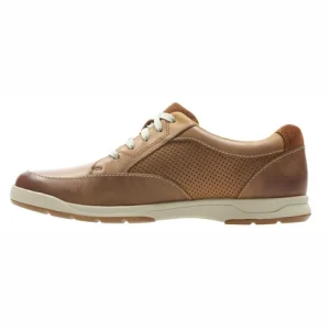 mode pas cher Chaussures à Lacets Clarks Men Stafford Park5 Tan Leather 20