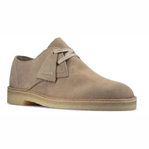 Chaussures Clarks Originals Homme Desert Khan Sand Suede 2021 vente pas cher en ligne 10