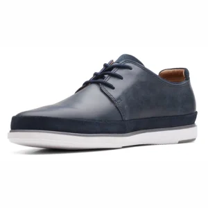 achetez Chaussures à Lacets Clarks Men Bratton Lace Navy Combi 15