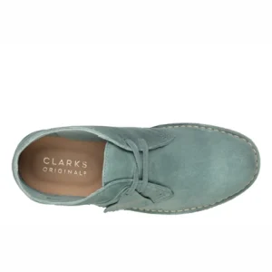 magasin pas cher Chaussures Clarks Originals Femme Desert Boot Ocean Blue Suede 2021 19