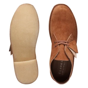 aux meilleurs prix Chaussures Clarks Originals Desert Boot Men Ginger Hairy Suede 27