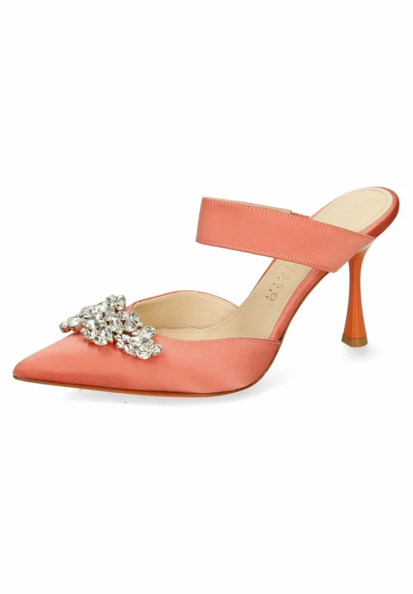 MELVIN & HAMILTON Letizia 1 Peach Accessory – Mules – Rosa prix pas cher 3