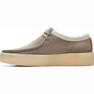 Chaussure à Lacets Clarks Originals Wallabee Cup Hommes Brown Nubuck boutiqued pas cher 12