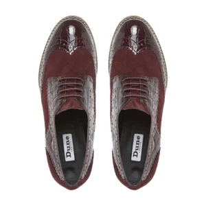 Dune Faune Burgundy Leather livraison la plus rapide 9