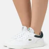 Lacoste Lineset 223 1 – Baskets Basses – White/Dark Green authentiques 28