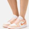 Air Jordan 1 – Baskets Basses – Sunset Haze/Bright Citrus/White marque pas cher en ligne 28