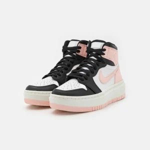 Air Jordan 1 Elevate Mid – Baskets Montantes – Black/Atmosphere/White/Sail soldes 12