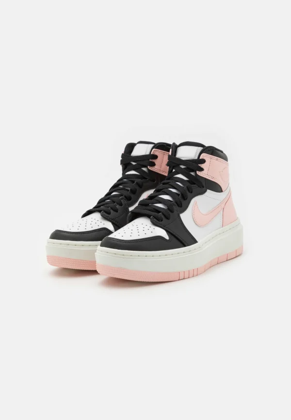 Air Jordan 1 Elevate Mid – Baskets Montantes – Black/Atmosphere/White/Sail soldes 4