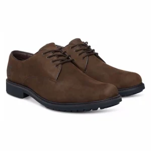 à prix réduits Timberland Men Stormbuck Plain Toe Oxford Dark Brown 11