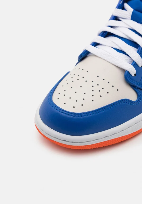 Air Jordan 1 Mid Wht – Baskets Montantes – Game Royal/Phantom White/Rush Orange marque moins cher 7