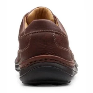 magasin en ligne france Chaussure à Lacets Clarks Men Nature Three Mahogany Leather 20