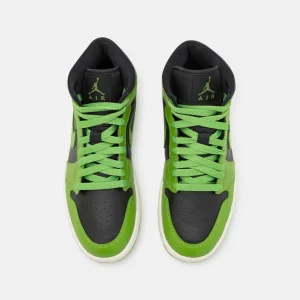 Air Jordan 1 Mid – Baskets Montantes – Black/Altitude Green/Sail pas cher 18