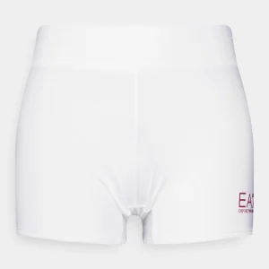 EA7 Emporio Armani Mini Skirt 2 In 1 – Collants – White marque pas cher 21