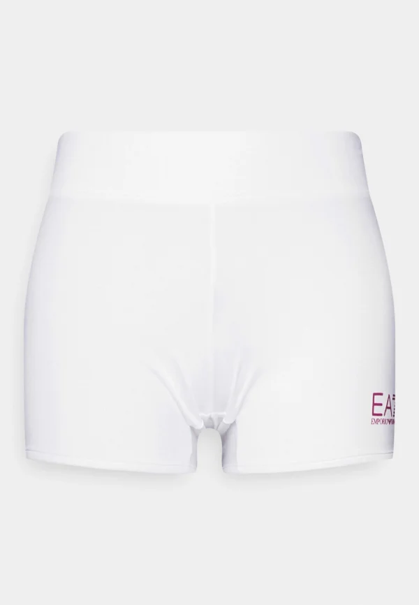 EA7 Emporio Armani Mini Skirt 2 In 1 – Collants – White marque pas cher 8