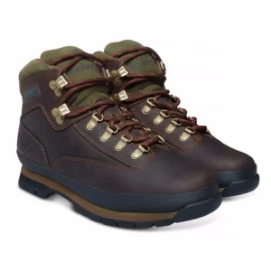 Timberland Men’s Euro Hiker Leather Brown De super promotions disponibles 11