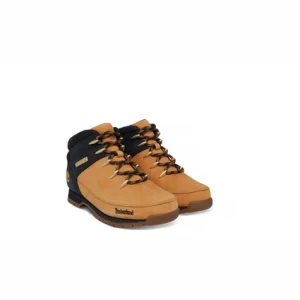 Pas Cher soldes France Timberland Men’s Euro Sprint Hiker Black/Wheat 12