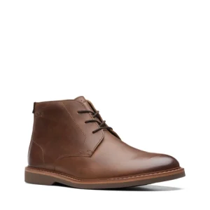 Officielle Chaussures à Lacets Clarks Men AtticusLT Mid Dark Tan Lea 11