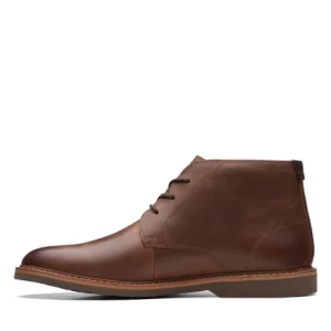 Officielle Chaussures à Lacets Clarks Men AtticusLT Mid Dark Tan Lea 17