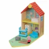 boutiqued pas cher GIOCHI PREZIOSI Peppa Pig Maison Classique En Bois Avec 1 Personnage 11