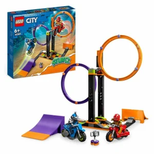 LEGO City 60360 – Le Défi De Cascade : Les Cercles Rotatifs, Épreuves Pour 1 Ou 2 Joueurs Avec Moto vente luxe pas cher 10