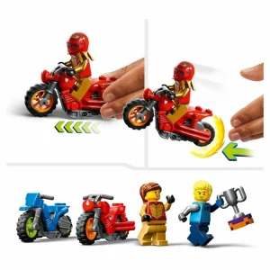 LEGO City 60360 – Le Défi De Cascade : Les Cercles Rotatifs, Épreuves Pour 1 Ou 2 Joueurs Avec Moto vente luxe pas cher 18