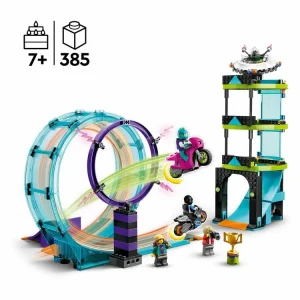 LEGO City 60361 – Le Défi Ultime Des Motards Cascadeurs, Jouet 3-en-1, Avec 2 Motos De Cascades Pour 1 Ou 2 Joueurs des prix incroyables 14