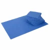 HOMCOM Tapis En Mousse De Protection Sol Tapis De Fitness 62 Cm X 62 Cm X 1 Cm Avec Bordures Tapis Puzzle 25 Pièces 9,3 M² De Surface Bleu Retour Gratuit 8