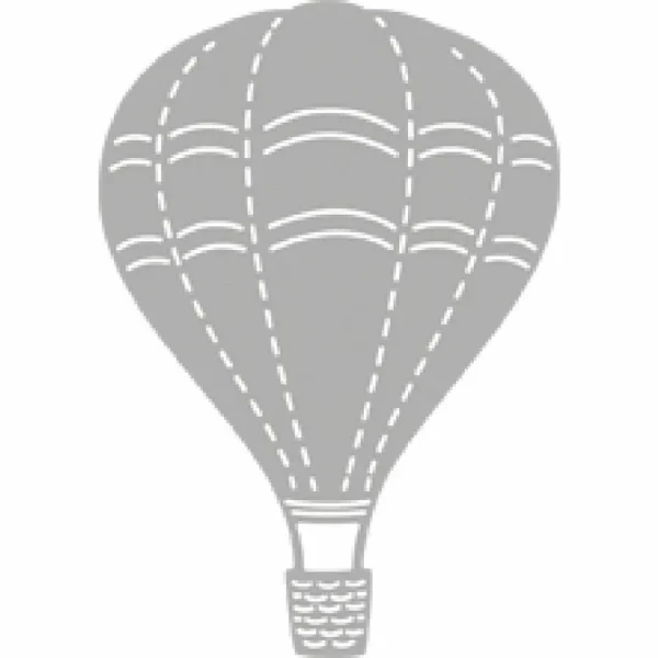 boutiqued en ligne Rayher Pochoir à Estamper: Hot Air Balloon, 5,5×7,8cm, 1 Pce. 1