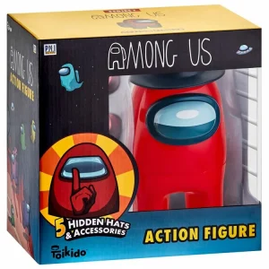 TOMY AMONG US PACK 1 MAXIFIGURINE 17 CM ROUGE mode 9