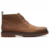 Chaussures à Lacets Clarks Men Chard Mid Dark Tan Nubuck marques de renommée 20