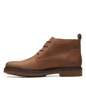 Chaussures à Lacets Clarks Men Chard Mid Dark Tan Nubuck marques de renommée 17