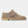 Chaussures Clarks Originals Homme Desert Khan Sand Suede 2021 vente pas cher en ligne 13