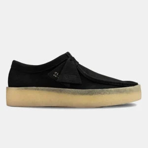 excellent qulity Chaussure à Lacets Clarks Originals Men Wallabee Cup Black Nubuck 30