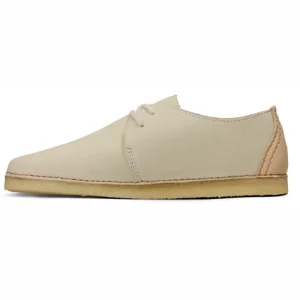 dernière tendance Sandales Clarks Femme Ashton Off White Nubuck 18