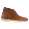 Chaussures Clarks Originals Femme Desert Boot Brick Suede marque moins cher 17