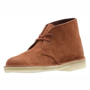 Chaussures Clarks Originals Femme Desert Boot Brick Suede marque moins cher 16