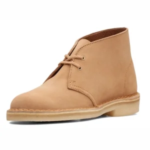 aux meilleurs prix Chaussures Clarks Originals Femme Desert Boot Light Tan 14