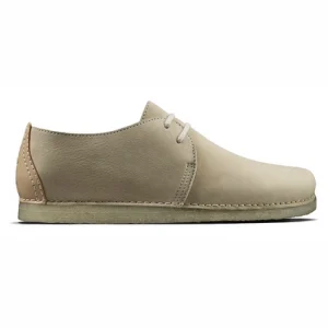 dernière tendance Sandales Clarks Femme Ashton Off White Nubuck 24