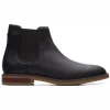 nouveau produit Bottes Clarks Men Jaxen Chelsea Black Leather 11