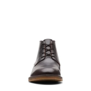 Chaussures à Lacets Clarks Men Jaxen Mid Brown Leather mode 13