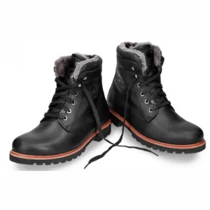 Bottines Panama Jack Men P03 Aviator Igloo C11 Napa Grass Negro Black Noir destockage 11