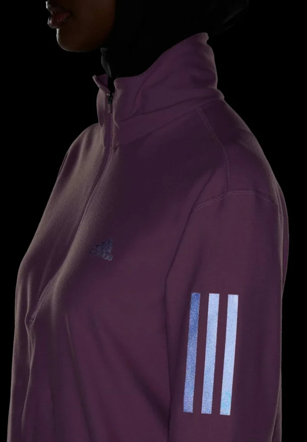 ADIDAS PERFORMANCE 1/2 Zip – Sweatshirt – Orchid site pas cher 4