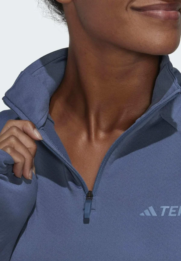 ADIDAS PERFORMANCE W Multi 1/2 Fl – Sweat Polaire – Steel offre spéciale 4