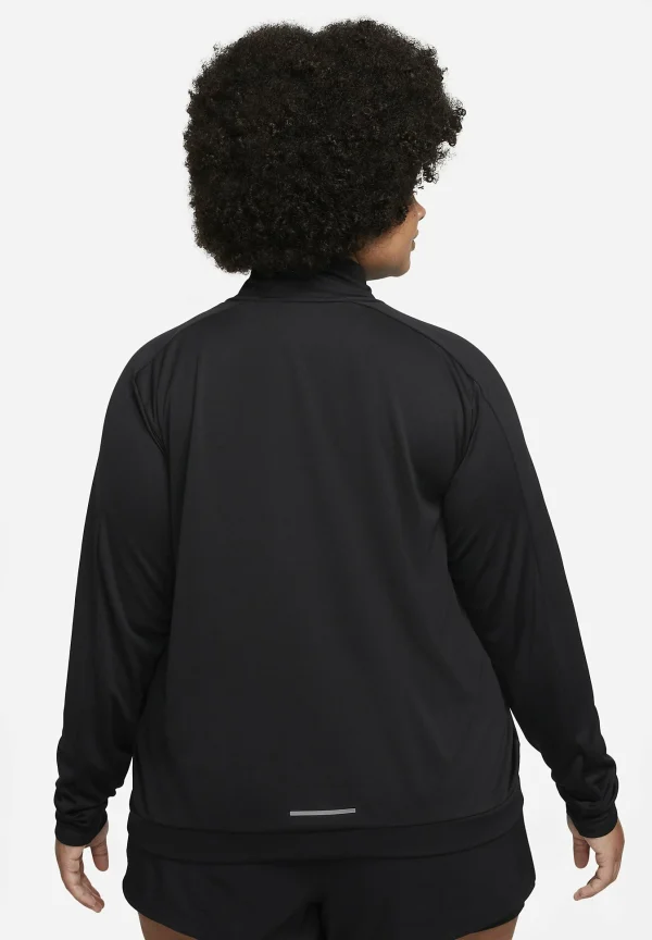 Nike Performance 1/4 Zip Long-Sleeve Running Mid Layer – T-Shirt À Manches Longues – Black soldes pas cher 4