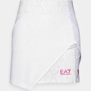 EA7 Emporio Armani Mini Skirt 2 In 1 – Collants – White marque pas cher 17