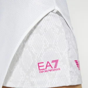 EA7 Emporio Armani Mini Skirt 2 In 1 – Collants – White marque pas cher 19